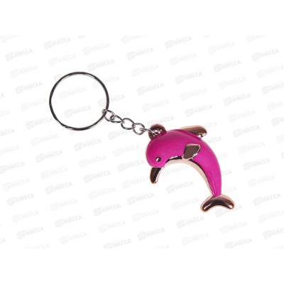 Брелок сувенирный золото Дельфин Р424-3*12