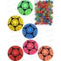 Мяч-прыгун "Футбол" 3,2см, TQ118-36  *100