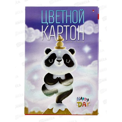 Цветной картон А4 АЛЬТ 16л,8цв. Мультики, 82700*20 Цветной картон А4 АЛЬТ 16л,8цв. Мультики, 82700*20