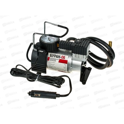 Компрессор автомобильный металлический 45л/мин SKYWAY БУРАН-06 сумка, 10атм, Компрессор автомобильный металлический 45л/мин SKYWAY БУРАН-06 сумка, 10атм,