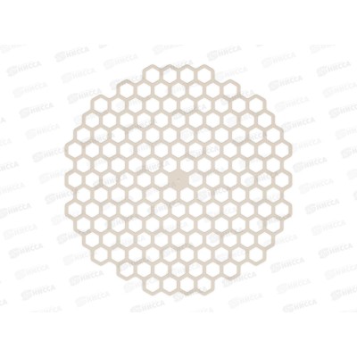 Решетка мойки &quotСоты&quot бежевый М8397 *50