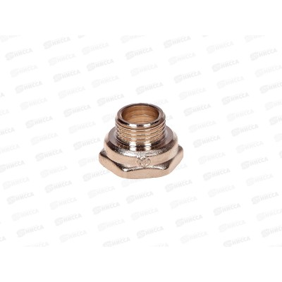 Переходник 1/2"*3/4" гайка/штуцер, Aqualink, 02550 *10/200