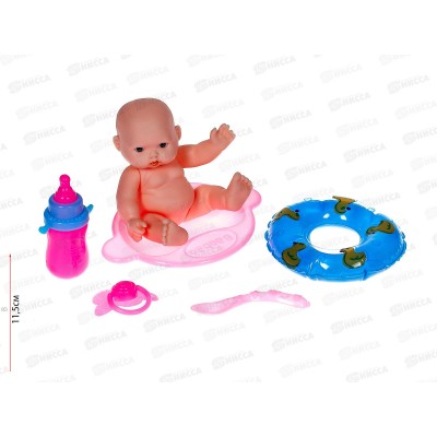 Пупс с аксесс. 1531089 в пакете 6*3,5*11,5см Пупс с аксесс. 1531089 в пакете 6*3,5*11,5см