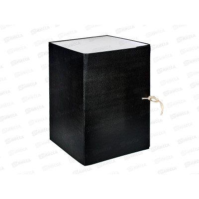 Папка арх. 20см Lamark складн.б/в.,черн, 0120 *25