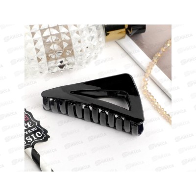 Краб  д/волос &quotГлянец&quot треугольник 7см черный 4730557