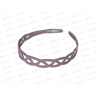 Ободок  д/волос &quotМатовый блик&quot пересечение 2см микс 4743679