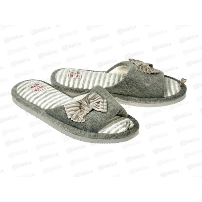 Тапочки женские домашние 4082 W-CH-ОС р.36 Тапочки женские домашние 4082 W-CH-ОС р.36