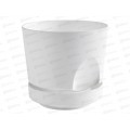 Кашпо &quotТренд&quot 0,8л Белый КШ-4160 *27