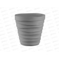 Кашпо &quotБархан&quot 1,4л Серый жемчуг КШ-4337 *30