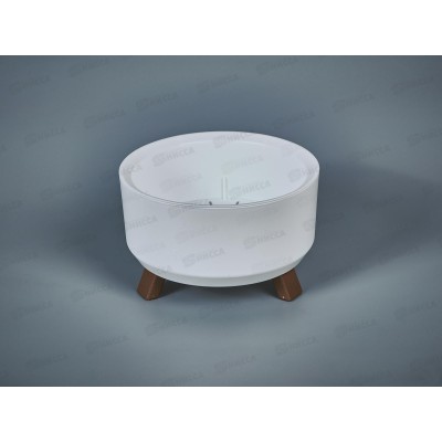 Кашпо &quotГрация прайм&quot 0,7л Белый КШ-4399 *12