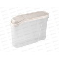 Емкость для сыпучих продуктов 1,5л Бежевый флэк 431221835 *24 БП Емкость для сыпучих продуктов 1,5л Бежевый флэк 431221835 *24 БП