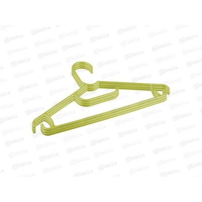 Вешалка для одежды детские 3шт 31,5см Салатовый 431301510 БП Вешалка для одежды детские 3шт 31,5см Салатовый 431301510 БП