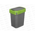 Контейнер для мусора 10л &quotSmart bin" Зеленый 434214709 *4 БП