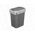 Контейнер для мусора 10л &quotSmart bin" Серый 434214711 *4 БП