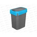 Контейнер для мусора 10л "Smart bin" Синий 434214717 *4 БП Контейнер для мусора 10л "Smart bin" Синий 434214717 *4 БП