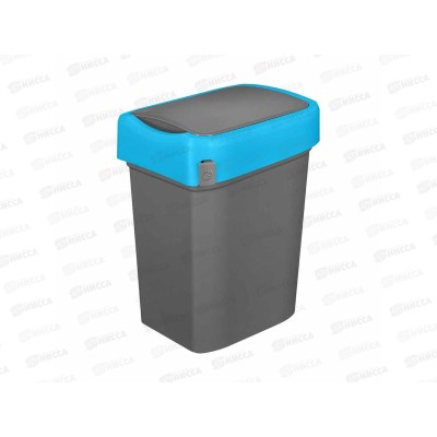 Контейнер для мусора 10л "Smart bin" Синий 434214717 *4 БП Контейнер для мусора 10л "Smart bin" Синий 434214717 *4 БП