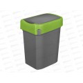 Контейнер для мусора 25л "Smart bin" Зеленый 434214809 *4 БП Контейнер для мусора 25л "Smart bin" Зеленый 434214809 *4 БП