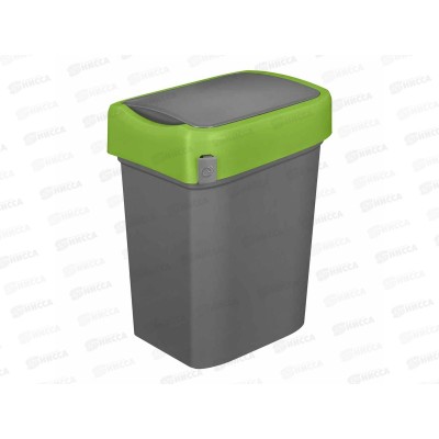 Контейнер для мусора 25л &quotSmart bin" Зеленый 434214809 *4 БП