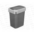 Контейнер для мусора 25л "Smart bin" Серый 434214811 *4 БП Контейнер для мусора 25л "Smart bin" Серый 434214811 *4 БП