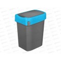 Контейнер для мусора 25л "Smart bin" Синий 434214817 *4 БП Контейнер для мусора 25л "Smart bin" Синий 434214817 *4 БП