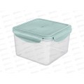 Контейнер для продуктов 1,6л &quotSmart Lock&quot квадратный герметичный Зеленый 431160409 *12 БП