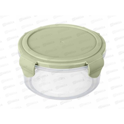 Контейнер для продуктов 0,55л "Smart Lock" круглый герметичный Зеленый 431160709 *16 БП Контейнер для продуктов 0,55л "Smart Lock" круглый герметичный Зеленый 431160709 *16 БП