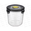 Контейнер для продуктов 1,15л "Brilliant" круглый герметичный Черный 431179713 *12 БП Контейнер для продуктов 1,15л "Brilliant" круглый герметичный Черный 431179713 *12 БП