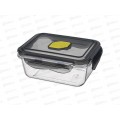 Контейнер для продуктов 0,45л &quotBrilliant&quot прямоугольный герметичный Черный 431179213 *12 БП