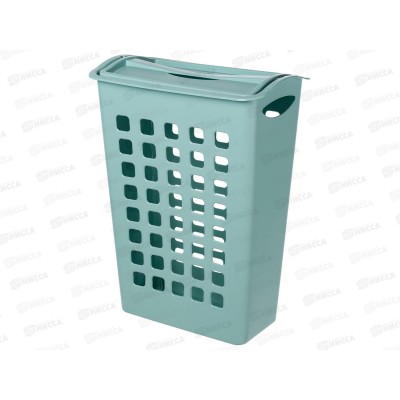 Корзина для белья 38л поворотная крышка узкая Светло-голубой 431255431 *6 БП Корзина для белья 38л поворотная крышка узкая Светло-голубой 431255431 *6 БП