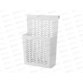 Корзина подвесная 240*120*340мм Белый 433227616 *20 БП Корзина подвесная 240*120*340мм Белый 433227616 *20 БП