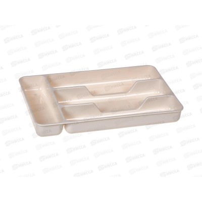 Лоток для столовых приборов 280*176*35мм Светло-серый 433209230 *24 БП Лоток для столовых приборов 280*176*35мм Светло-серый 433209230 *24 БП