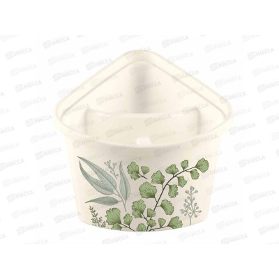 Подставка для столовых приборов 176*157*150мм с декором Бежевый 43128530751  *36 БП