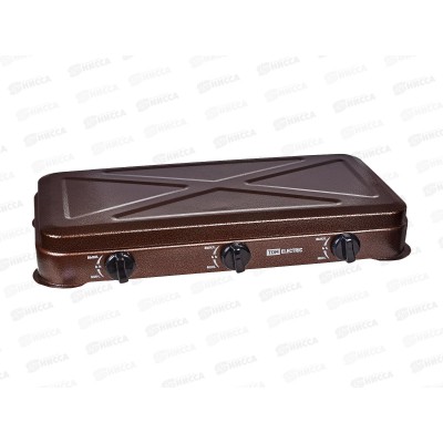 Плита газовая трехконфорочная, ГП-3, коричневая, TDM, 0009 Плита газовая трехконфорочная, ГП-3, коричневая, TDM, 0009