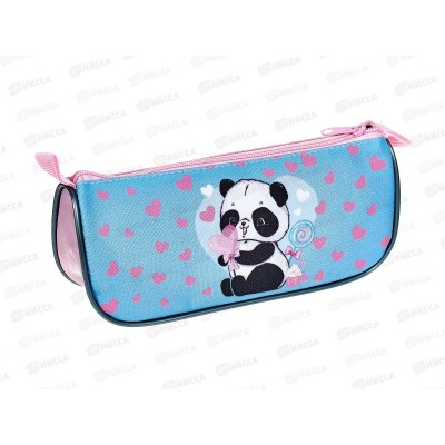 Пенал-косм. ПЧЕЛКА Панда и сладости , молн., К-7 *12 Пенал-косм. ПЧЕЛКА Панда и сладости , молн., К-7 *12