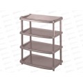 Этажерка для обуви "Паола" 4 полки 49*31*78см Коричневый 431240014 *3 БП Этажерка для обуви "Паола" 4 полки 49*31*78см Коричневый 431240014 *3 БП
