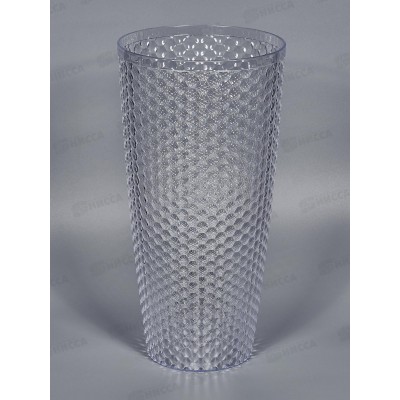 Ваза для цветов "Мозаика люкс" Прозр М7521 *15 Ваза для цветов "Мозаика люкс" Прозр М7521 *15