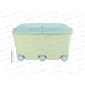 Ящик для игрушек 66,5л на колесах Зеленый 43131090951 БП Ящик для игрушек 66,5л на колесах Зеленый 43131090951 БП