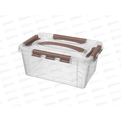 Ящик универсальный 4,2л &quotGRAND BOX&quot Коричневый 433200114   БП