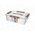 Ящик универсальный 10л &quotGRAND BOX&quot Коричневый 433200314   БП