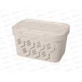 Ящик универсальный 1,9л "DELUXE" с крышкой Светло-бежевый 433233534 БП Ящик универсальный 1,9л "DELUXE" с крышкой Светло-бежевый 433233534 БП