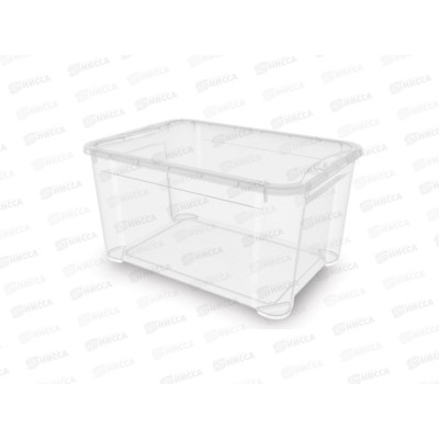 Ящик универсальный  49л &quotКристалл&quot L Бесцветный 431265801  БП *6