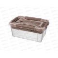 Контейнер универсальный  4,2л &quotGRAND BOX" Коричневый 433224114   БП