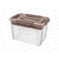 Ящик универсальный 6,65л "GRAND BOX" Коричневый 433224214 БП Ящик универсальный 6,65л "GRAND BOX" Коричневый 433224214 БП