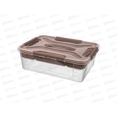 Ящик универсальный 10л &quotGRAND BOX&quot Коричневый 433224314   БП