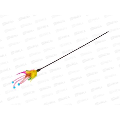 Игрушка для кошек &quotПушистик&quot на палочке 452-1933  *12