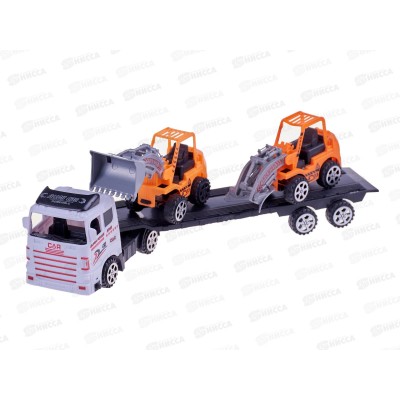 Трак №MR890-6 со строительной техникой инерционный колпак 32*6,6*1 Трак №MR890-6 со строительной техникой инерционный колпак 32*6,6*1