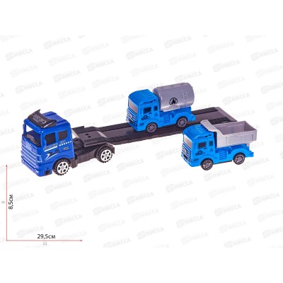 Трак №MR890-7 со строительной техникой инерционный колпак 32*6,6*1 Трак №MR890-7 со строительной техникой инерционный колпак 32*6,6*1