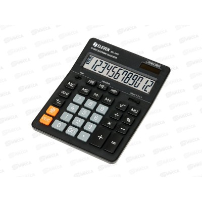 Калькулятор Eleven SDC-444S 12 разрядный,бухгалтерский настольный 339202*40 Калькулятор Eleven SDC-444S 12 разрядный,бухгалтерский настольный 339202*40