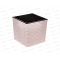Кашпо Стиль 3л дренажный вкладыш Пудровый Ангарск *8 Кашпо Стиль 3л дренажный вкладыш Пудровый Ангарск *8