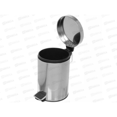 Ведро для мусора с педалью 3л металл 410 699-098 Ведро для мусора с педалью 3л металл 410 699-098